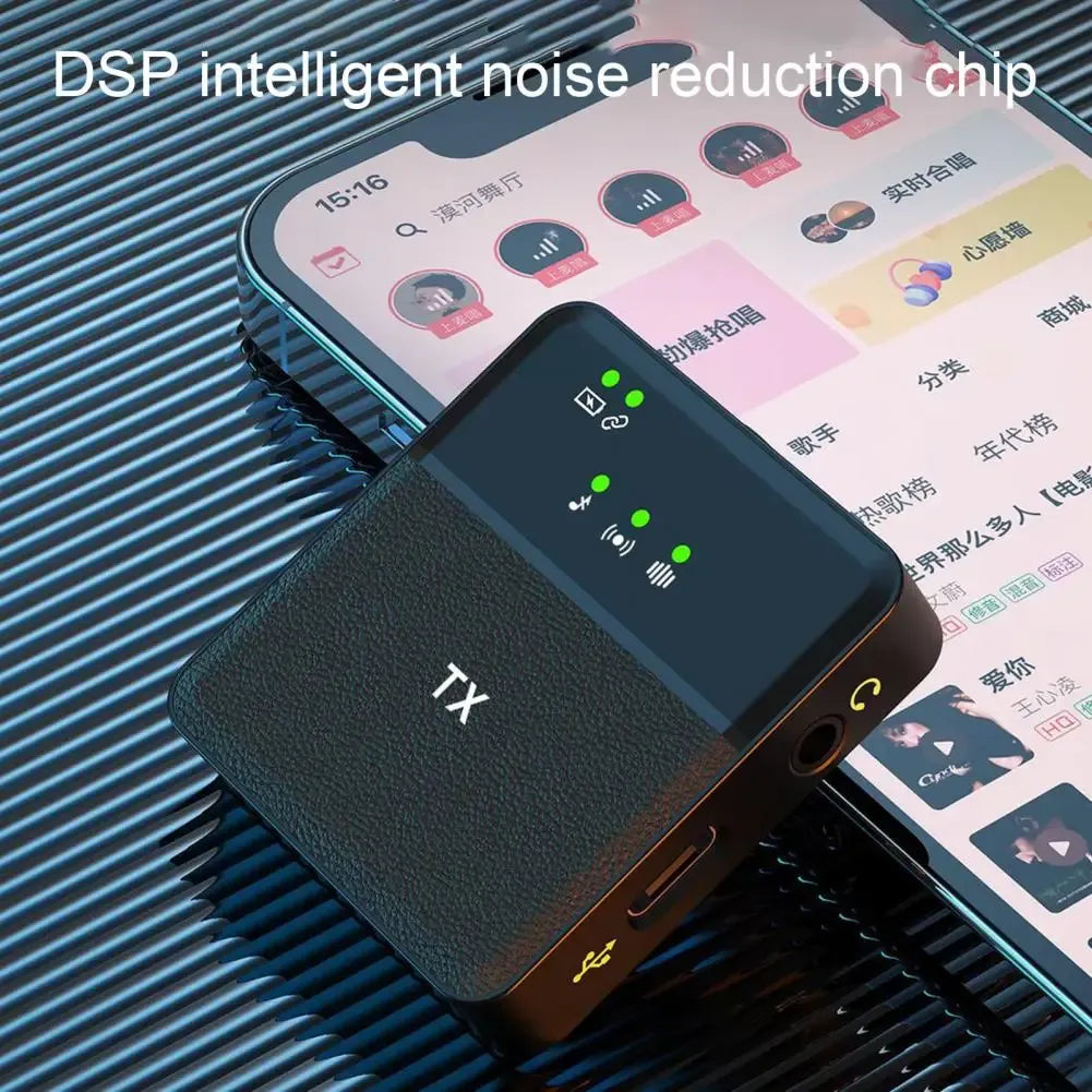 SX8 Type-C Single Lavalier Wireless Microphone for Interview and Vlog | Type-c Single Professional Lavalier Wireless Microphone