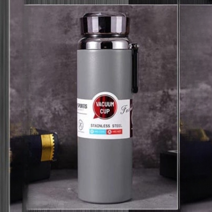 Elegant 1000ml Thermal Stainless Steel Bottle – Vacuum Insulated Leakproof Water Bottle | Random Color