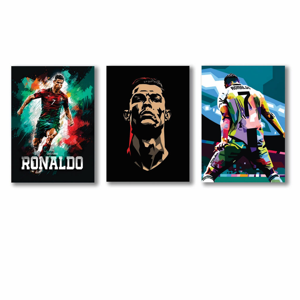 Set of 3 Premium Wall Art Photo Tiles – Modern Home Decor Sets 8x11
