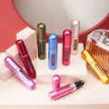 Refillable Mini Perfume Spray Bottle Spray Atomizer 5 Ml | Portable, Leak-Proof, And Stylish (Pack of 1 Random Color)